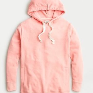 JCrew tunic hoodie sweatshirt fleece